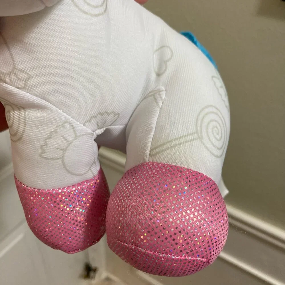 Crayola Hallmark Deluxe 12" Color 'N Plush Unicorn - Draw, Doodle,Wash and Reuse - Picture 7 of 7